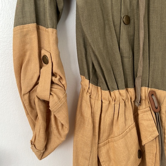 Color-block Utility Jacket (S) - Picture 2 of 5